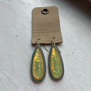Francesca's Collections Jewelry - Blue | Translucent Statement Earrings Francesca's Collections Jewelry - Blue | Translucent Statement Earrings